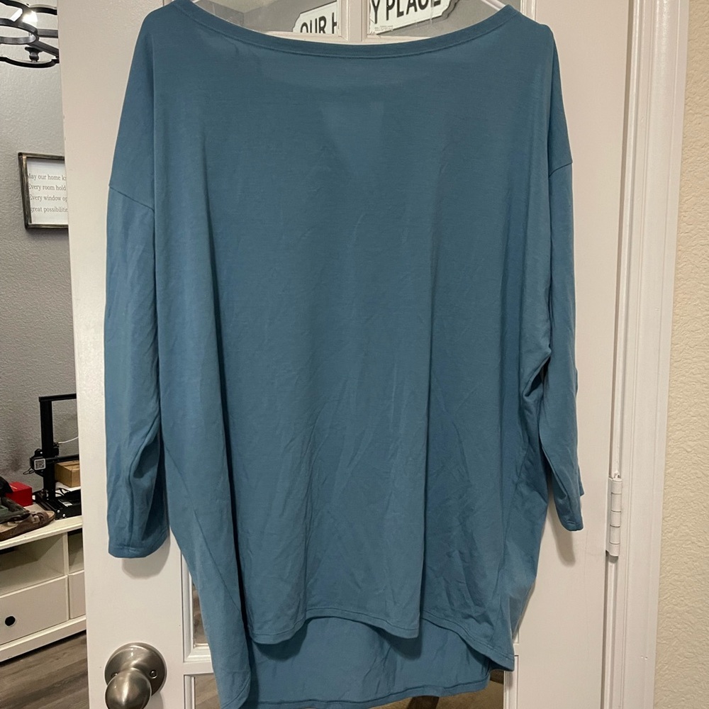Athleta Teal Women's Tunic Top